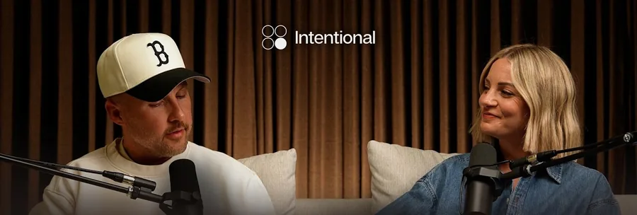 The Intentional Parents hosts recording an episode